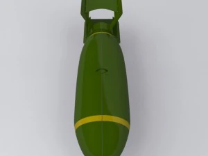 bomb world war ii max 2011 3D Model