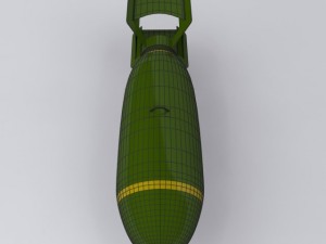 bomb world war ii max 2011 Modelo 3D
