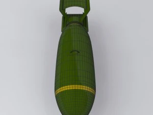 bomb world war ii max 2011 3D Model