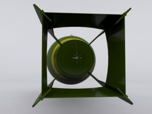 bomb world war ii max 2011 Modelo 3D