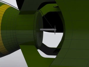 bomb world war ii max 2011 3D Model