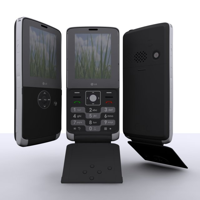 lg km380 max 2010 3Dモデル .c4d .max .obj .3ds .fbx .stl .blend 