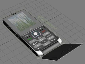 lg km380 max 2010 3D Model