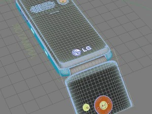 lg km380 max 2010 3D Model