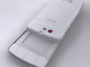 lg km710 cell phone Modelo 3D