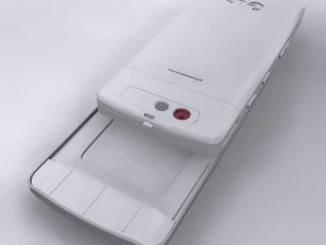 lg km710 cell phone 3D Model