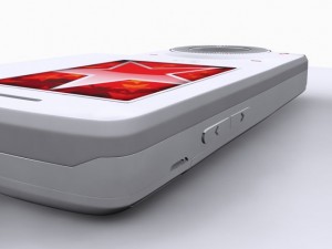 lg km710 cell phone Modelo 3D