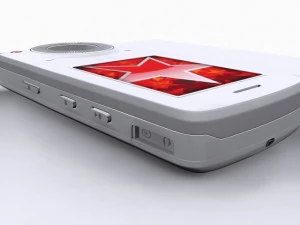 lg km710 cell phone 3D Model