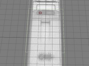 lg km710 cell phone Modelo 3D