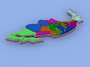 map of mexico max 2010 3D Model