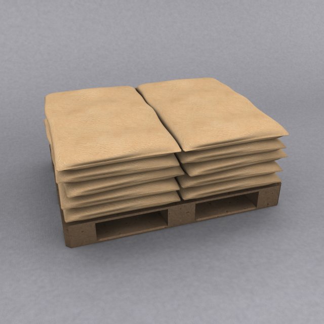 sacks3d Modèle 3D .c4d .max .obj .3ds .fbx .stl .blend 