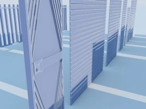 doors windows set max 2011 3D Model