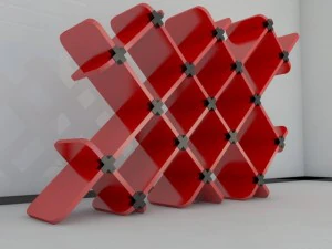 bookshelf 4 max 2011 3D Model