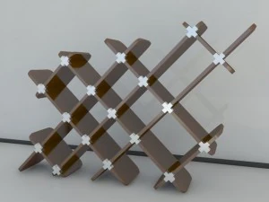 estante 4 max 2011 Modelo 3D