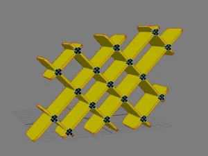 estante 4 max 2011 Modelo 3D