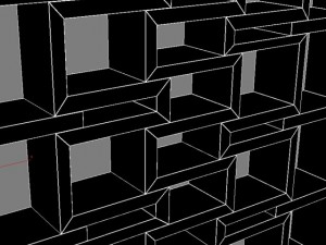 bookshelf 9 max 2011 3Dモデル