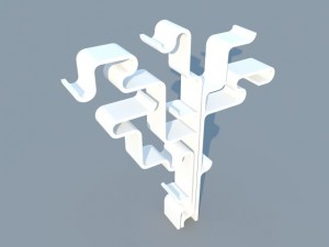 bookshelf 12 max 2011 3D Model