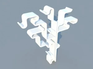 bookshelf 12 max 2011 3D Model