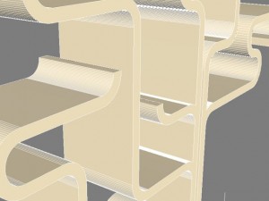 bookshelf 12 max 2011 3D Model