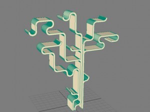 bookshelf 12 max 2011 3D Model
