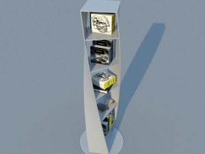 bookshelf  14 max 2011 Modelo 3D
