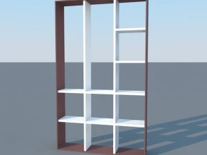 bookshelf 15 max 2011 3D Model