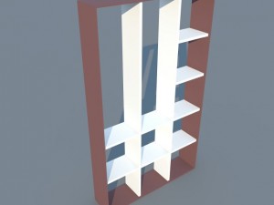 bookshelf 15 max 2011 3D 모델