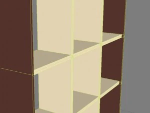 bookshelf 15 max 2011 3D Model