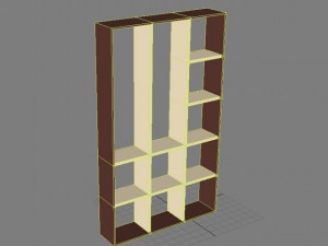bookshelf 15 max 2011 3D 모델