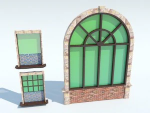 windows max 2011 3D Model