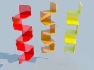 corner shelf max 2011 3D Model