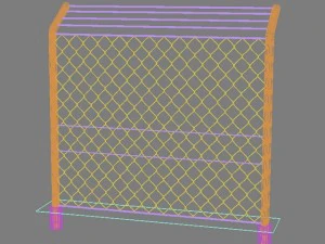 meshfence max 2010 3D Model