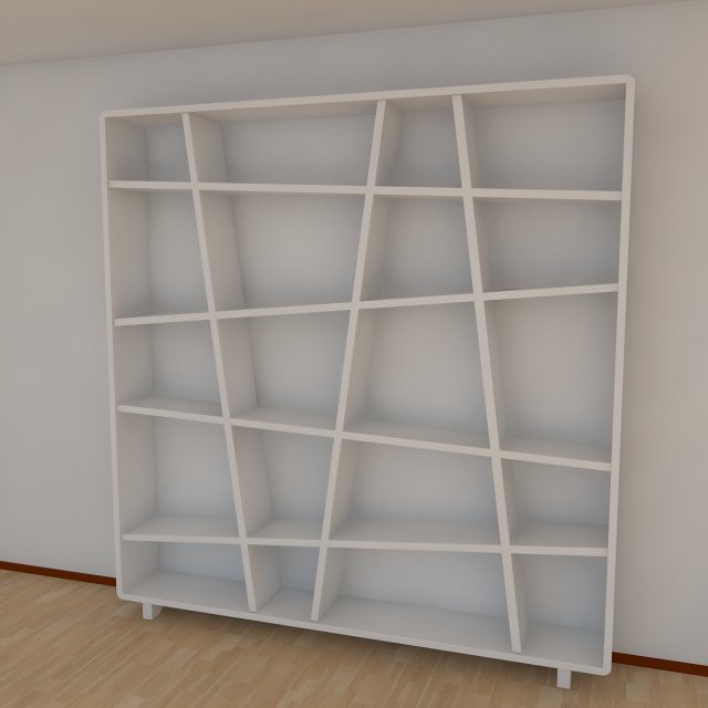 bookshelf 10 max 2011 3D 模型 .c4d .max .obj .3ds .fbx .stl .blend 