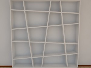 bookshelf 10 max 2011 3D 模型