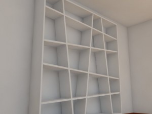 bookshelf 10 max 2011 3D 模型