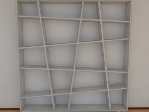 bookshelf 10 max 2011 3D 模型