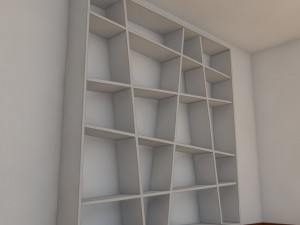 bookshelf 10 max 2011 3D 模型