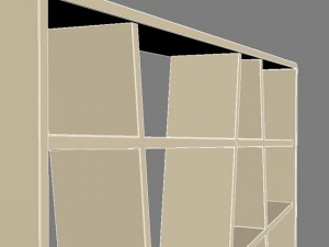 bookshelf 10 max 2011 3D 模型