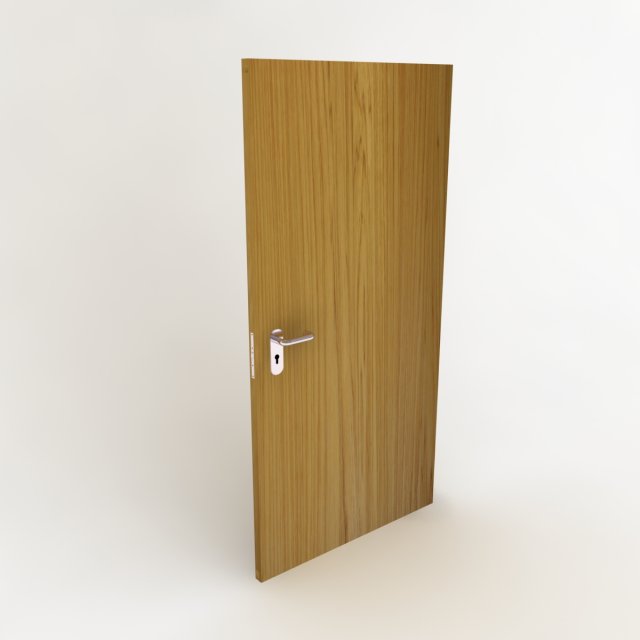 wood door 1 max 2008 3D Model .c4d .max .obj .3ds .fbx .stl .blend 