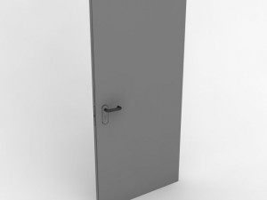 wood door 1 max 2008 3D Model