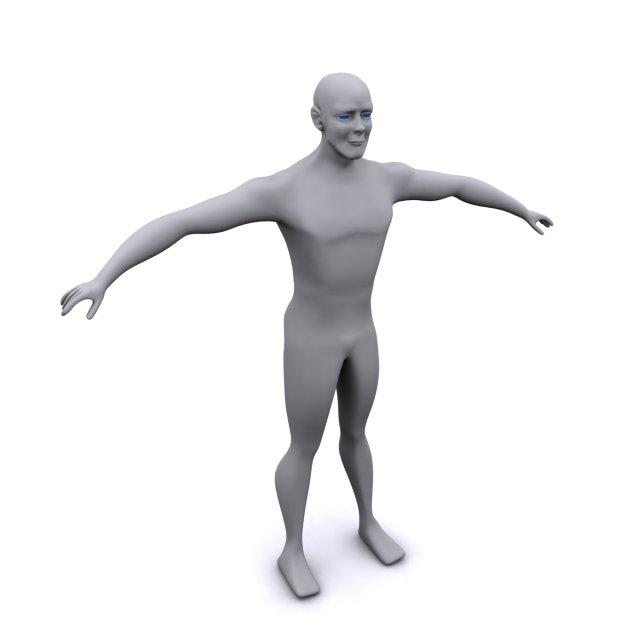 base character man max 2008 Modelo 3D .c4d .max .obj .3ds .fbx .stl .blend 