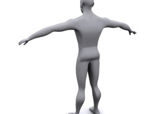 base character man max 2008 Modelo 3D