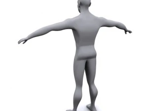 base character man max 2008 3D Model