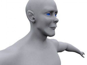 base character man max 2008 Modelo 3D