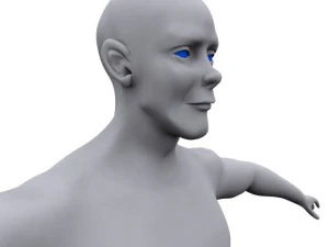 base character man max 2008 3D Model