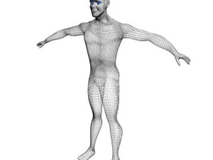 base character man max 2008 3D Model