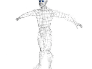 base character man max 2008 3D Model