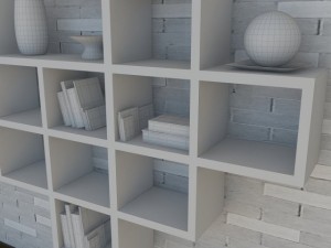 bookshelf 2 max 2011 3D 模型