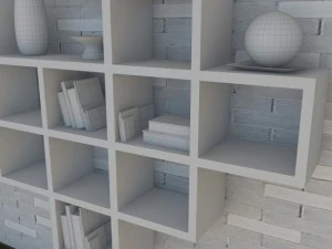 bookshelf 2 max 2011 3D Model