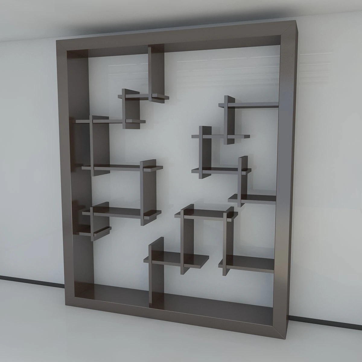 bookshelf 7 max 2011 3D Model .c4d .max .obj .3ds .fbx .stl .blend 